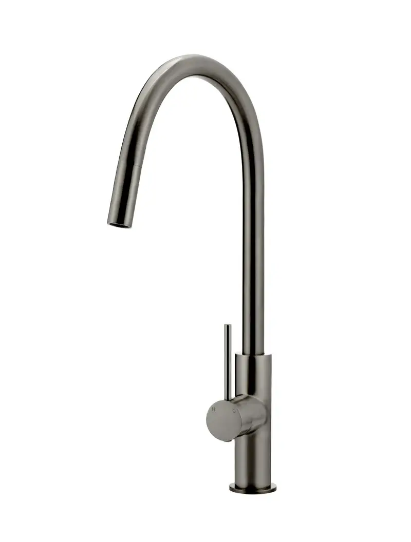 Round Piccola Pull Out Kitchen Mixer Tap