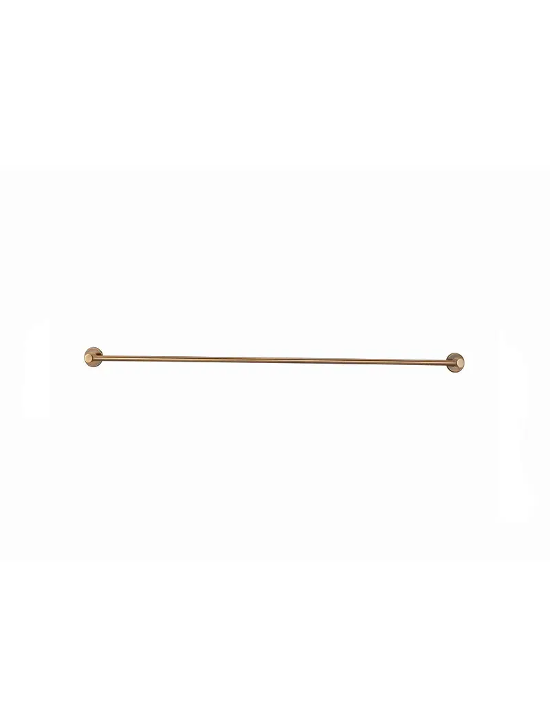 Round Single Towel Rail 600mm 
