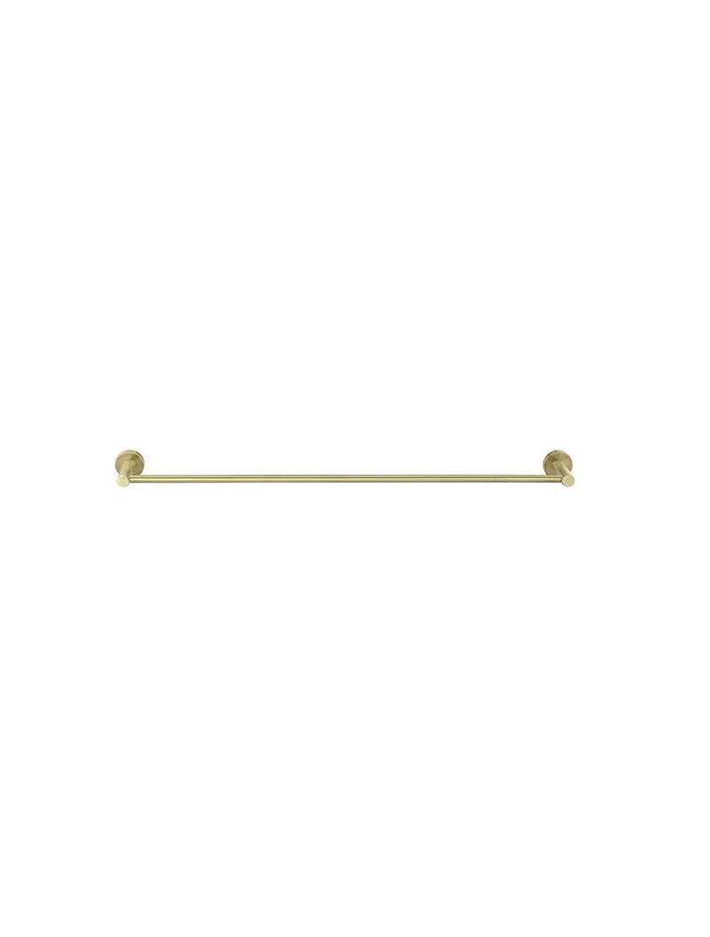 Round Single Towel Rail 600mm 